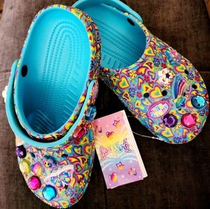 Kids Brand New Lisa Frank Crocs